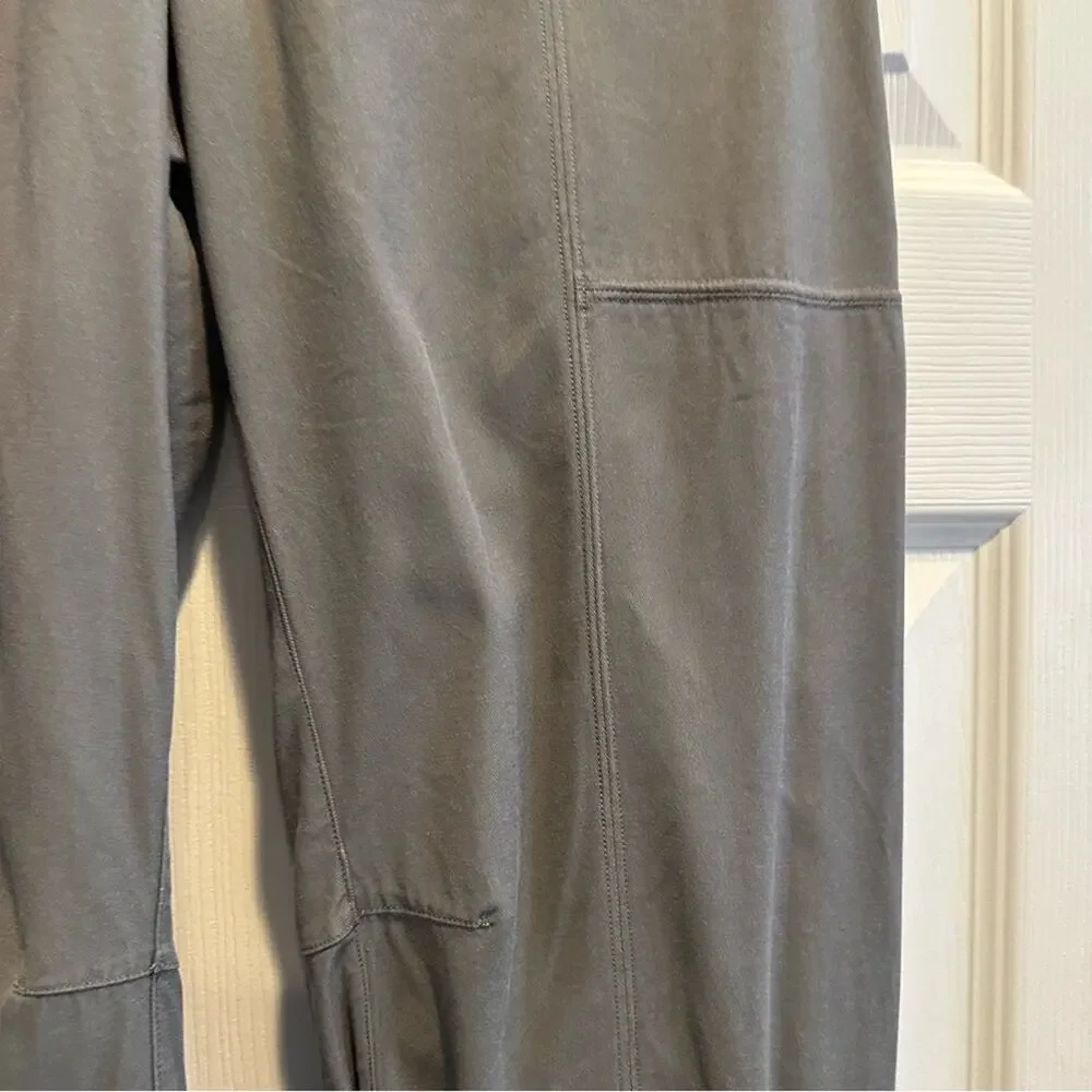 Lululemon Dynamic Days Gray Sage Cupro Modal Athleisure Trouser Pants size 6